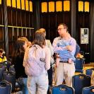 members-congregating